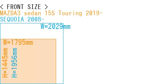 #MAZDA3 sedan 15S Touring 2019- + SEQUOIA 2008-